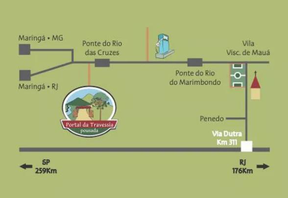 Pousada Sitio Portal Da Travessia Visconde De Maua Bagian luar foto